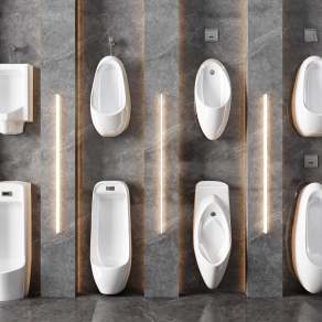 小便斗3D模型下载